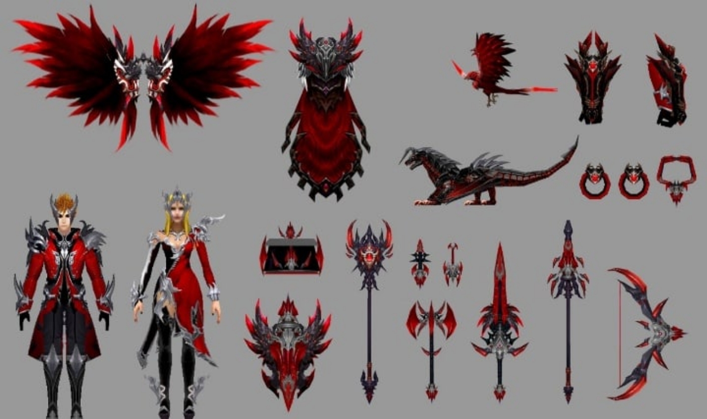 KIT BRIGTH RED