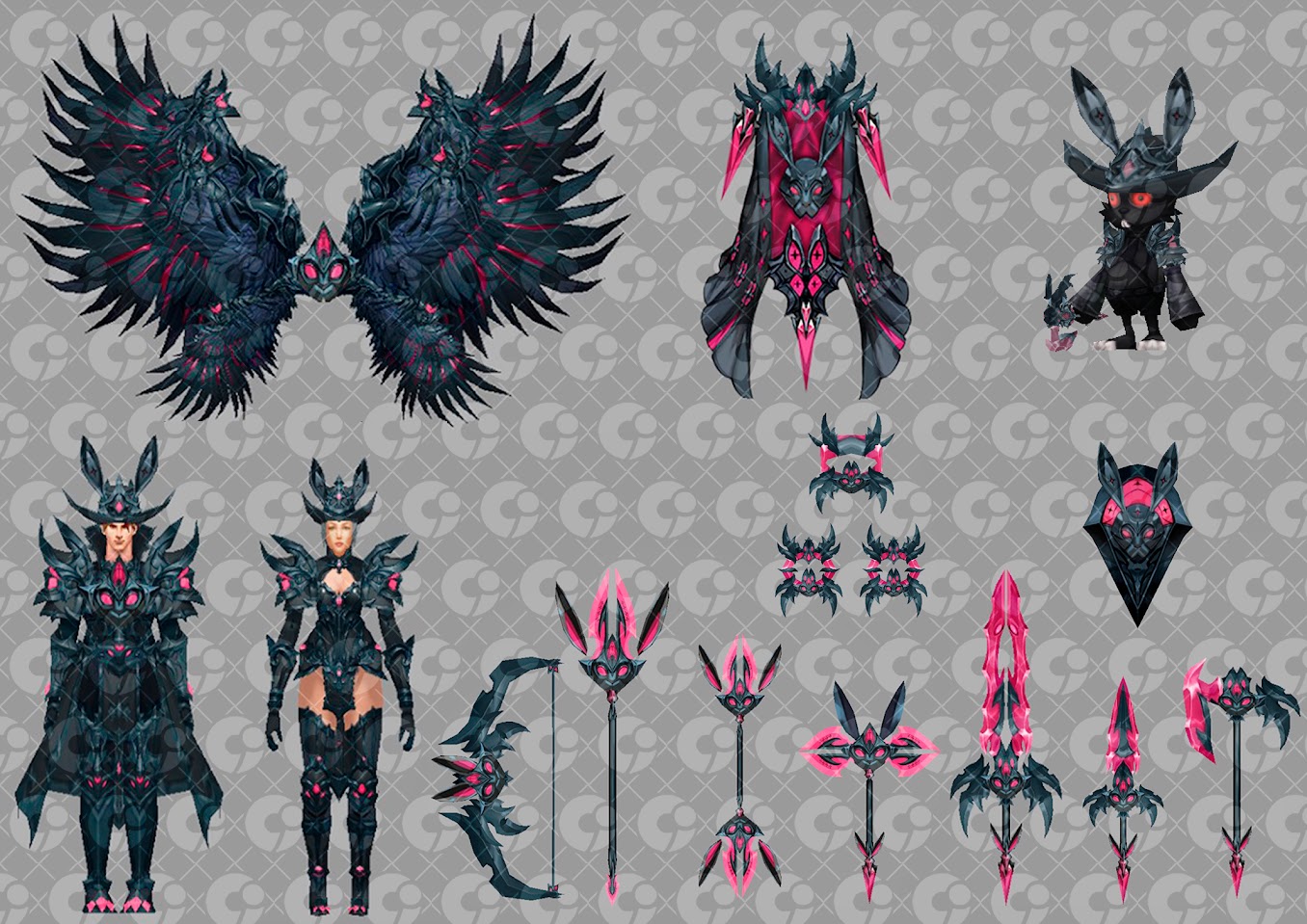 KIT DARKNESS BUNNY