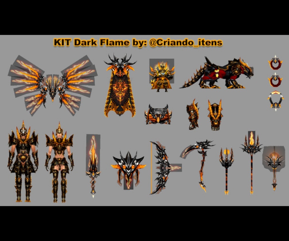 KIT DARK FLAME